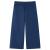 Pantaloni pentru copii cu picioare largi, bleumarin, 140 GartenMobel Dekor