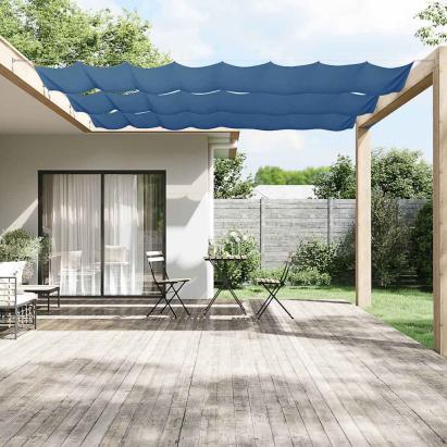 Copertină verticală, albastru, 60x1200 cm, țesătură oxford GartenMobel Dekor