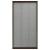 Plasă insecte plisse pentru ferestre, maro, 80x160 cm, aluminiu GartenMobel Dekor