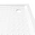 Cădiță de duș cu puncte, alb, 90x90x4 cm, ABS GartenMobel Dekor