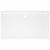 Cădiță de duș dreptunghiulară din ABS, alb, 70x120 cm GartenMobel Dekor