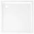 Cădiță de duș pătrată din ABS, alb, 80x80 cm GartenMobel Dekor