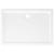Cădiță de duș dreptunghiulară din ABS, alb, 80x110 cm GartenMobel Dekor