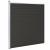 Panou de gard, negru, 175x186 cm, WPC GartenMobel Dekor