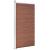 Panou de gard, maro, 95x186 cm, WPC GartenMobel Dekor