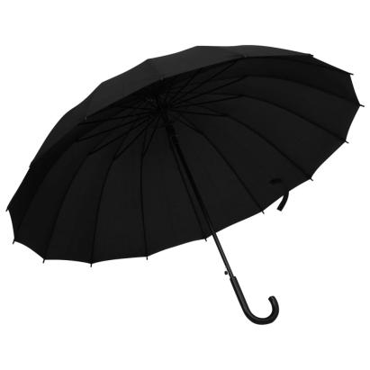 Umbrelă automată, negru, 120 cm GartenMobel Dekor