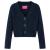 Cardigan tricotat pentru copii, bleumarin, 128 GartenMobel Dekor
