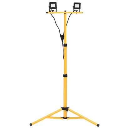 Proiector cu LED și trepied, 2x10 W, alb rece GartenMobel Dekor