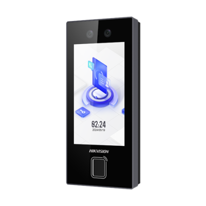 Terminal control acces recunoastere faciala, ecran 4.5 inch, M1, Amprenta, WiFi, PoE - HIKVISION DS-K1T344MBFWX-E1 SafetyGuard Surveillance