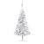 Brad Crăciun pre-iluminat cu set globuri, argintiu, 120 cm, PET GartenMobel Dekor