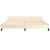 Cadru de pat cu tăblie, crem, 200x200 cm, piele ecologică GartenMobel Dekor