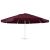 Pânză de schimb umbrelă de soare de grădină roșu bordo 610 cm GartenMobel Dekor