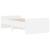 Cadru de pat cu sertare, alb, 100x200 cm GartenMobel Dekor