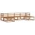 Set de canapele de exterior 6 pcs natural Lemn Solid de Acacia GartenMobel Dekor