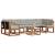 Set de canapele de exterior 8 pcs Gri natural și deschis GartenMobel Dekor