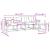 Set de canapele de exterior 5 pcs Gri natural și deschis GartenMobel Dekor