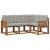 Set de canapele de exterior 4 pcs Gri natural și deschis GartenMobel Dekor