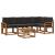 Set de canapele de exterior cu pernă 6 pcs Natural și Negru GartenMobel Dekor