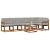 Set de canapele de exterior 7 pcs Gri natural și deschis GartenMobel Dekor
