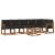 Set de canapele de exterior cu pernă 7 pcs Natural și Negru GartenMobel Dekor
