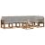 Set de canapele de exterior 7 pcs Gri natural și deschis GartenMobel Dekor
