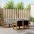 Set de canapele de exterior 7 pcs Gri natural și deschis GartenMobel Dekor