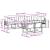 Set de canapele de exterior 8 pcs Gri natural și deschis GartenMobel Dekor
