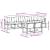 Set de canapele de exterior 8 pcs Gri natural și deschis GartenMobel Dekor