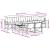 Set de canapele de exterior 9 pcs Gri natural și deschis GartenMobel Dekor