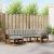 Set de canapele de exterior 6 pcs Gri natural și deschis GartenMobel Dekor