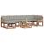 Set de canapele de exterior 8 pcs Gri natural și deschis GartenMobel Dekor
