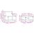 Set de canapele de exterior 4 pcs Gri natural și deschis GartenMobel Dekor