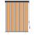Jaluzea tip rulou de exterior, galben și albastru, 120 x 250 cm GartenMobel Dekor