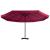 Umbrelă de soare de grădină, bază portabilă, roșu GartenMobel Dekor