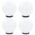 Lămpi glob cu LED, 4 buc., 20 cm, PMMA, sferic GartenMobel Dekor