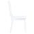 Scaune de bucătărie, 6 buc., alb, lemn masiv de hevea  GartenMobel Dekor