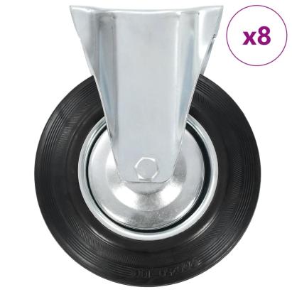 Roți fixe, 8 buc., 200 mm GartenMobel Dekor