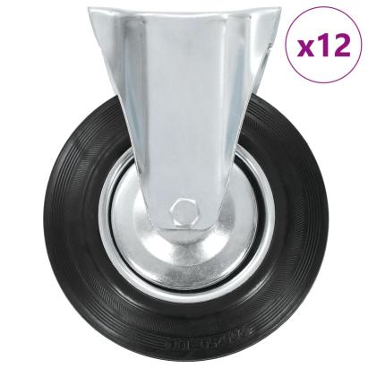 Roți fixe, 12 buc., 200 mm GartenMobel Dekor