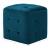 Taburet, 2 buc., albastru, 30 x 30 x 30 cm, țesătură catifea GartenMobel Dekor