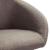 Scaune de bucătărie, 4 buc., gri taupe, material textil GartenMobel Dekor