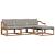 Set de canapele de exterior 4 pcs Gri natural și deschis GartenMobel Dekor