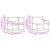 Set de canapele de exterior 5 pcs Gri natural și deschis GartenMobel Dekor