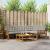 Set de canapele de exterior 5 pcs Gri natural și deschis GartenMobel Dekor