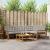 Set de canapele de exterior 5 pcs Gri natural și deschis GartenMobel Dekor