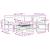 Set de canapele de exterior 5 pcs Gri natural și deschis GartenMobel Dekor