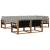 Set de canapele de exterior 7 pcs Gri natural și deschis GartenMobel Dekor