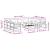 Set de canapele de exterior 10 pcs Gri natural și deschis GartenMobel Dekor