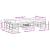 Set de canapele de exterior 11 pcs Gri natural și deschis GartenMobel Dekor