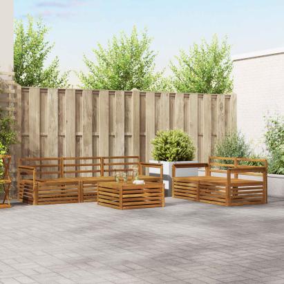 Set de canapele de exterior 6 pcs natural GartenMobel Dekor