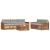 Set de canapele de exterior 6 pcs Gri natural și deschis GartenMobel Dekor